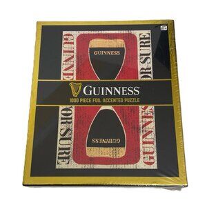 Guinness Beer 1000 Piece Puzzle Foil Accented Sealed
